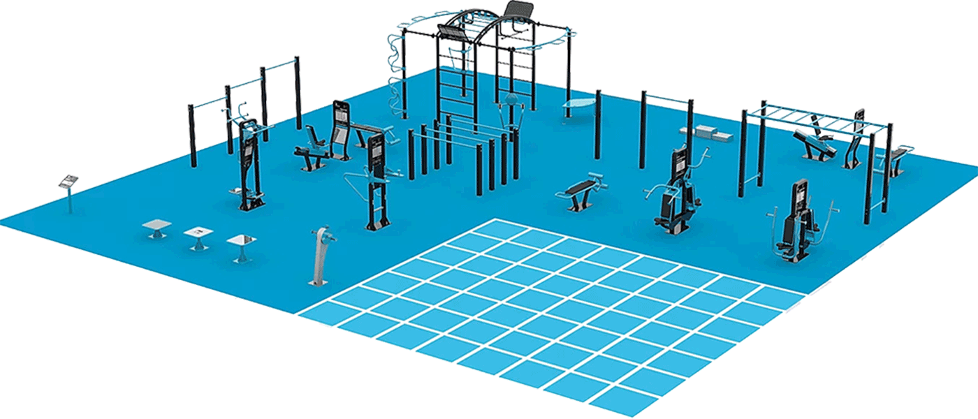 Strength Zone Outdoor Gym The Great Outdoor Gym Company